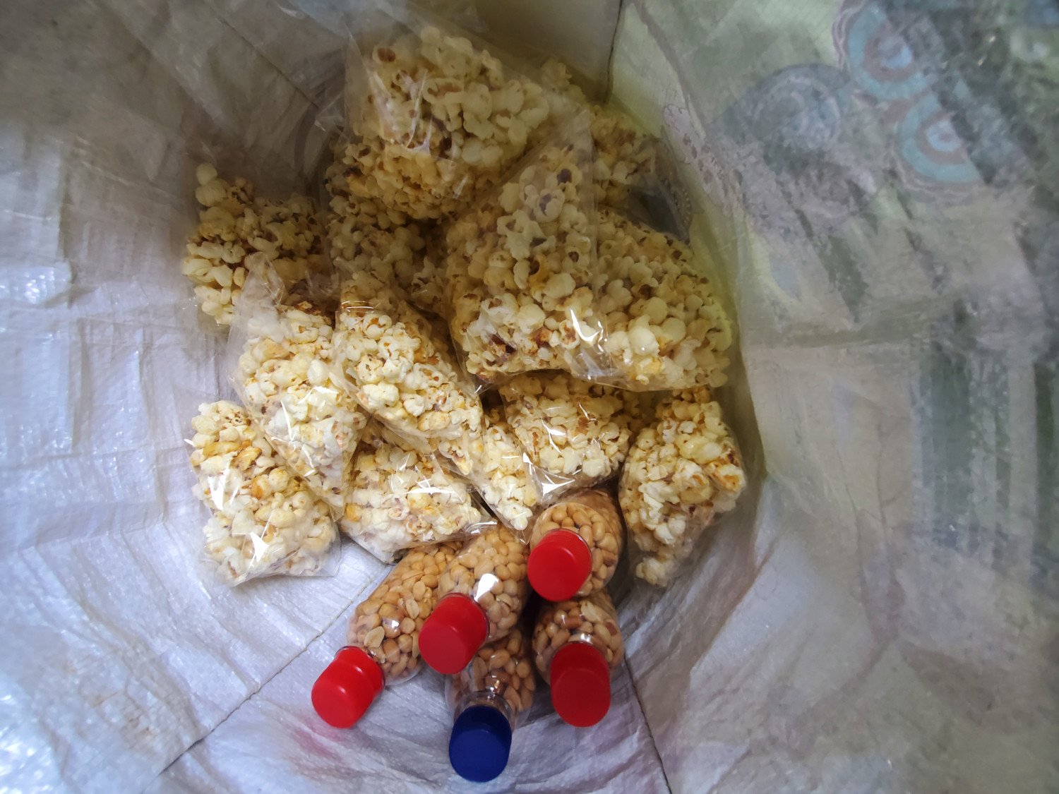 Popcorn & groundnut