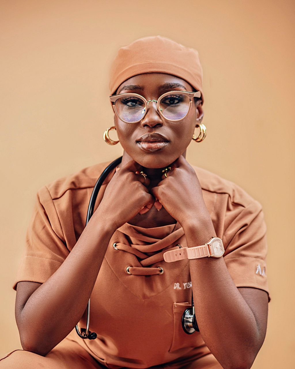 AA plain Criss-Cross scrubs